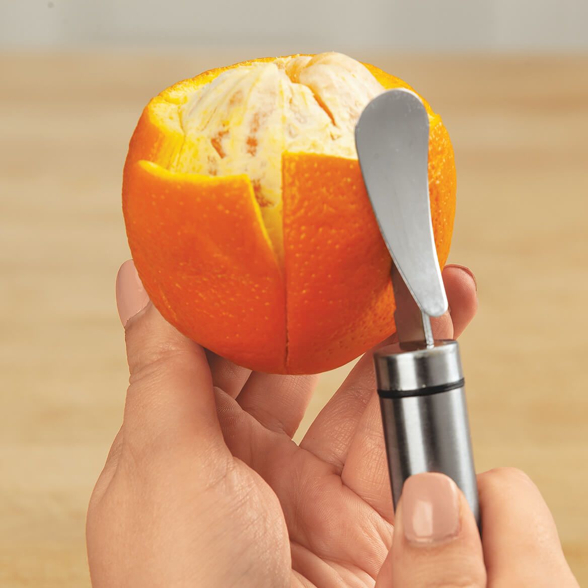 Stainless Steel Orange Peeler/Cutter + '-' + 372851