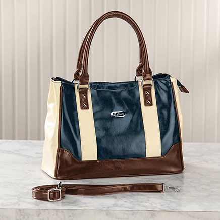 B. Amici™ RFID Sydney Tricolor Satchel Bag-372946