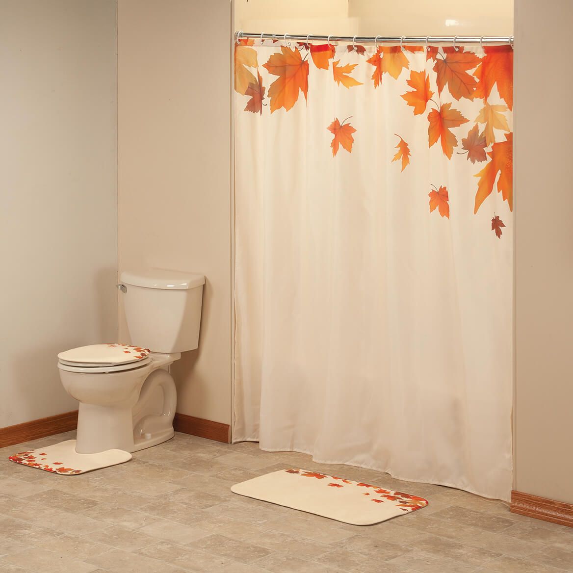 4-Piece Falling Leaves Bathroom Collection + '-' + 373300