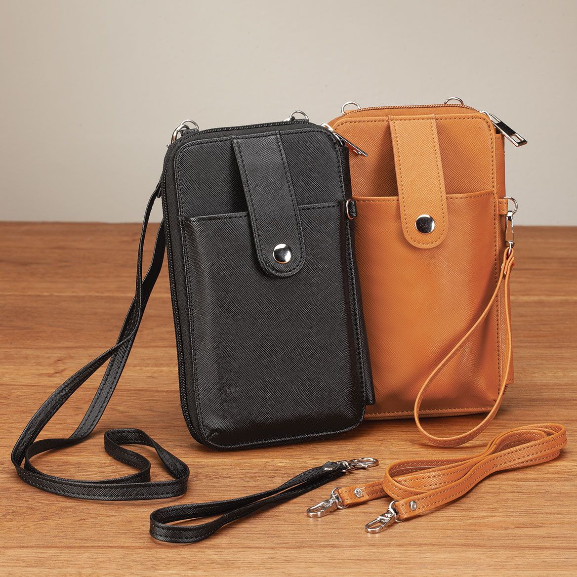 RFID Phone Wallet Shoulder Bag and Wristlet + '-' + 373609