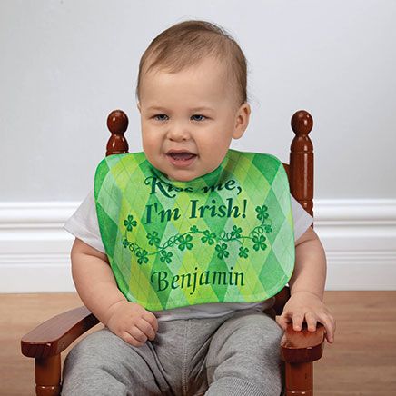 Personalized St. Patrick's Day Baby Bib-373827