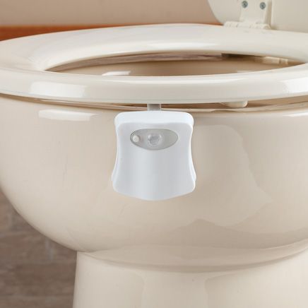 Motion Sensor Color Changing LED Toilet Night Light-374381