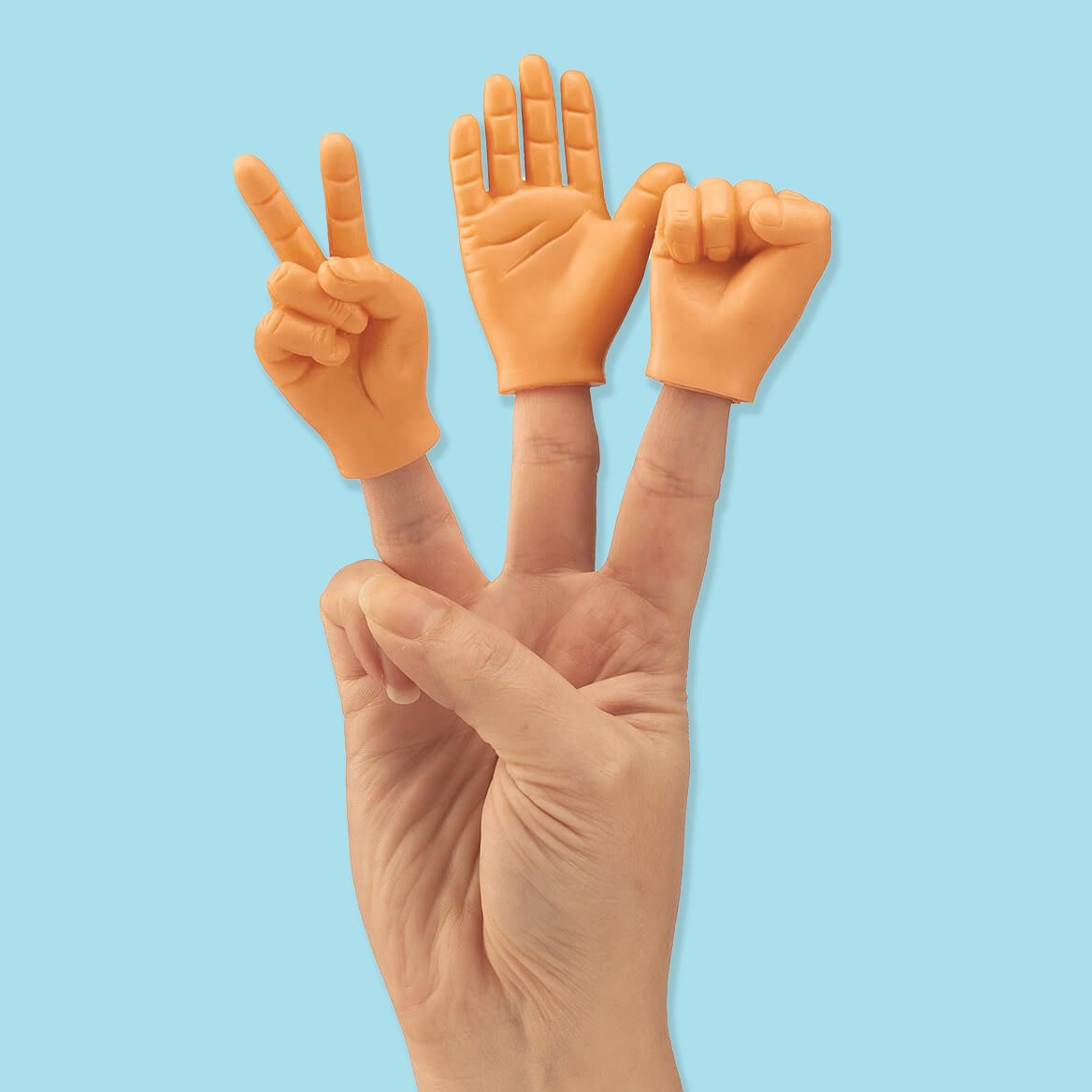 Rock Paper Scissors Hands, Set of 6 + '-' + 374710