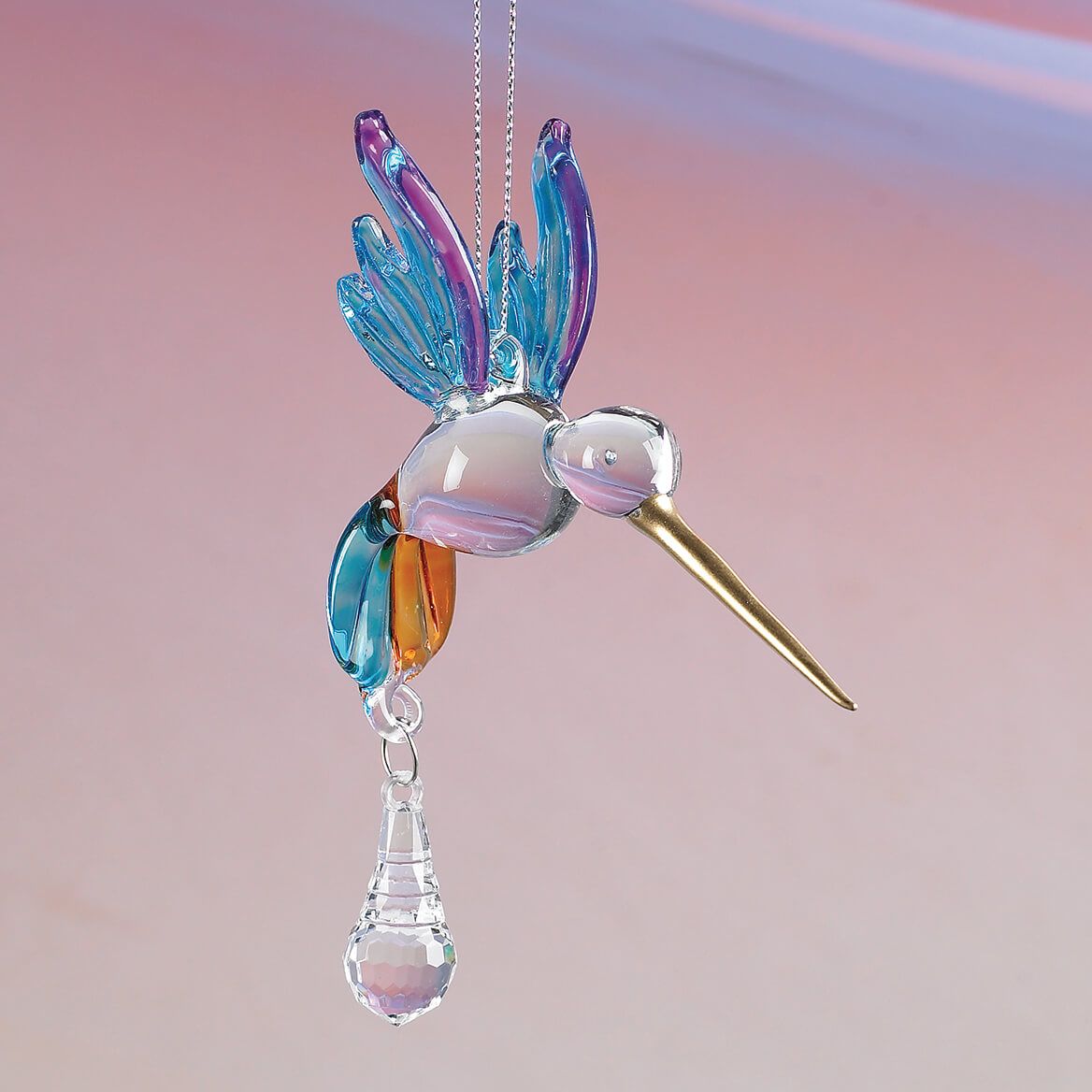 Glass Hummingbird Suncatcher + '-' + 374884