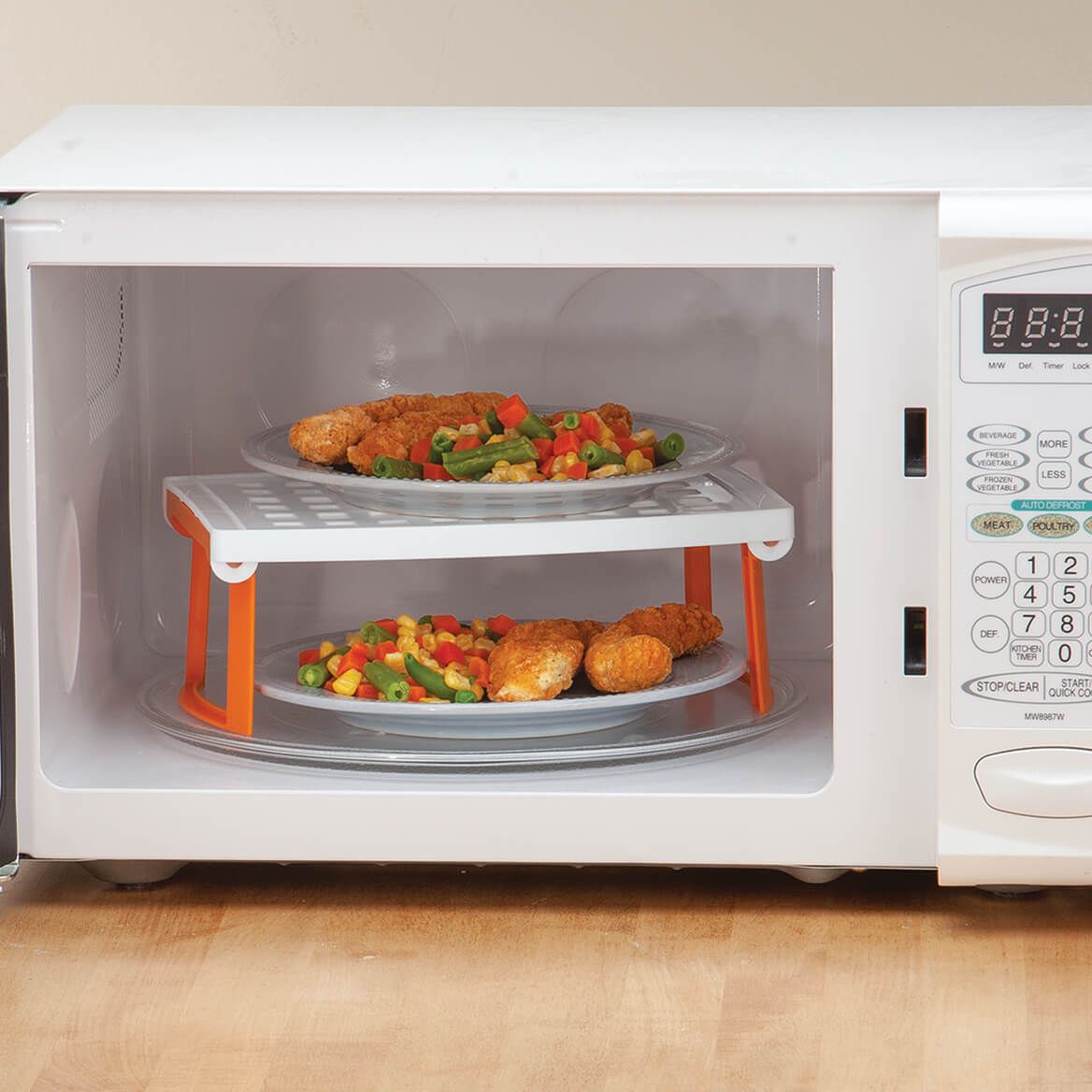 Folding Microwave Stand by Chef's Pride™ + '-' + 374902