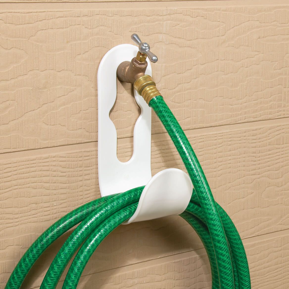 Wall Mounted Garden Hose Holder Pipe Hanger Expandable Water Hose