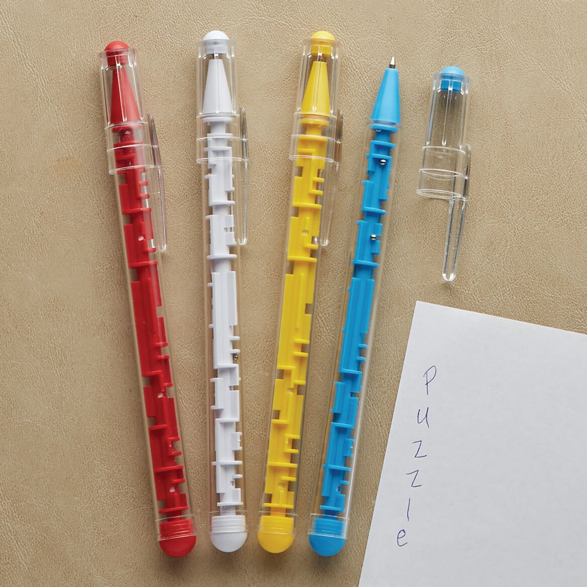 Puzzle Pens, Set of 4 + '-' + 375343