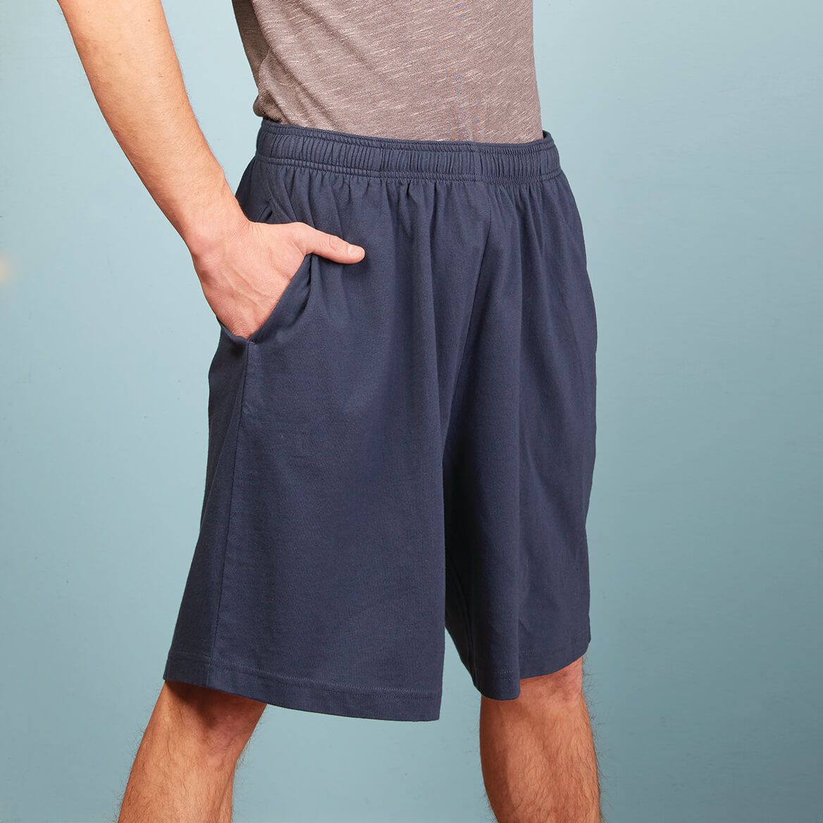 Men's Knit Pull-On Shorts + '-' + 375500