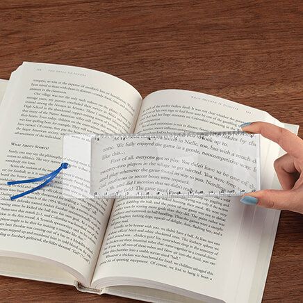 Page Magnifying Bookmark-375540