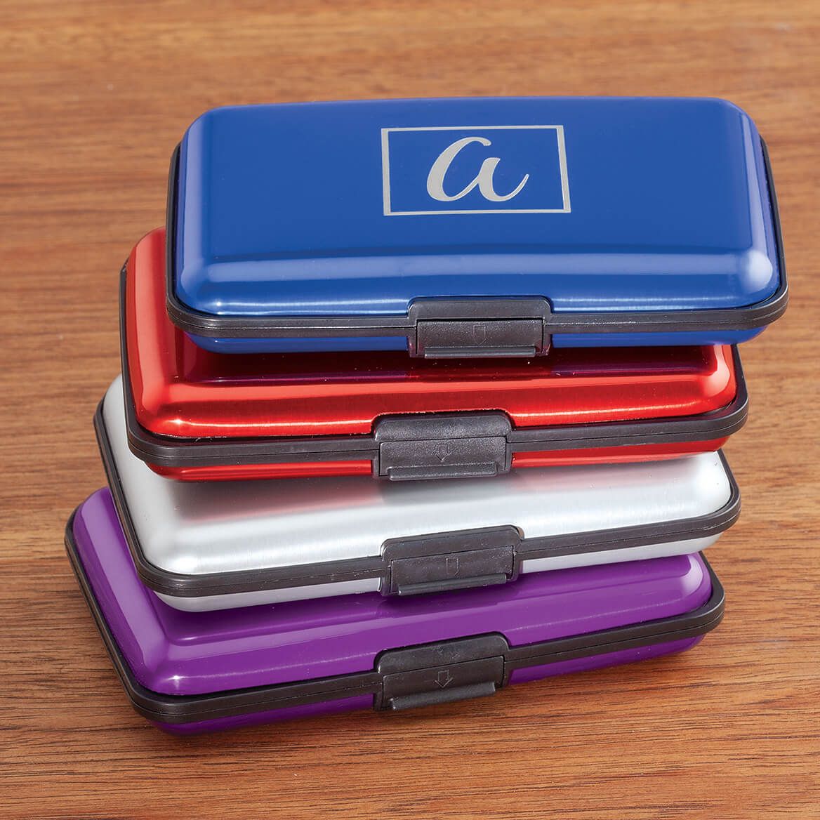 thumbnail image 2 of Slim RFID-Blocking Aluminum Wallet - Credit Card & ID Holder (4.3 X 2.8 Inches) 2 of 10