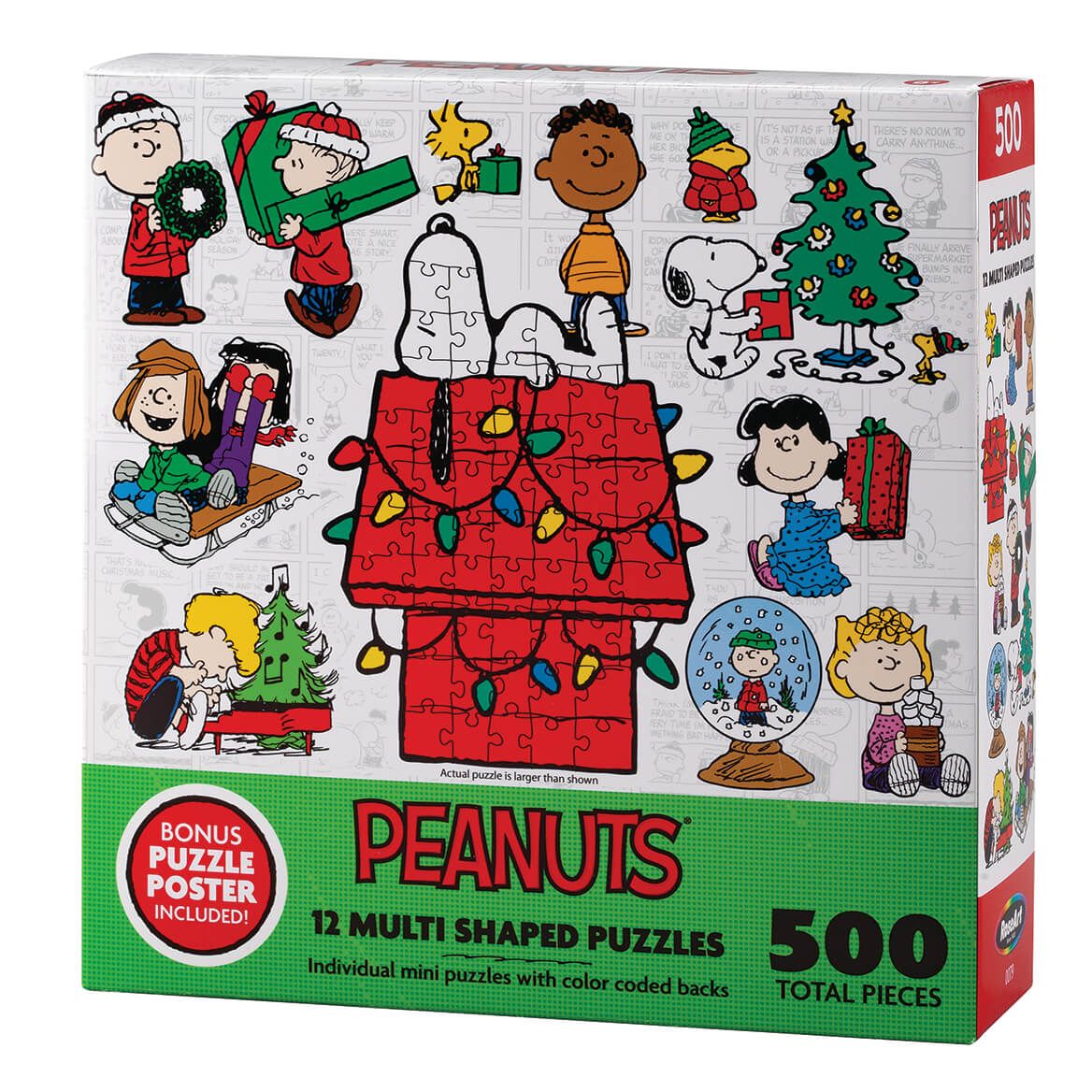 Peanuts® Holiday Multi-Shaped Puzzles + '-' + 375610