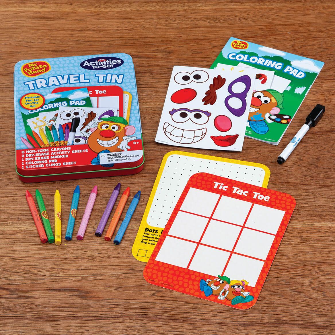 Mr. Potato Head Activities To-Go™ Travel Tin + '-' + 375640