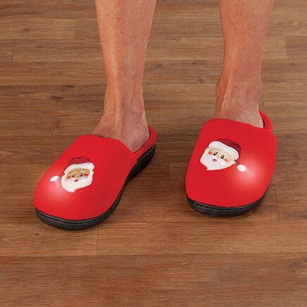 Lighted Santa Slippers-375673