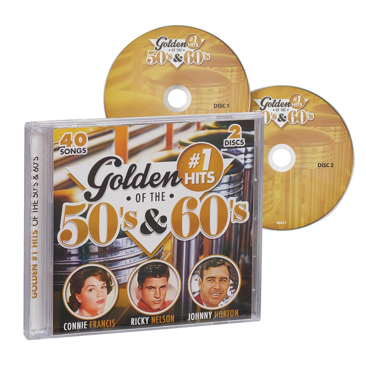 Golden Hits of the 50's & 60's CDs, Set of 2 + '-' + 375755