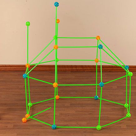 81-Piece Glow-In-The-Dark Fort Building Kit-375839