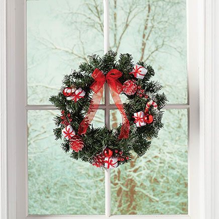 12" Christmas Wreath-376021