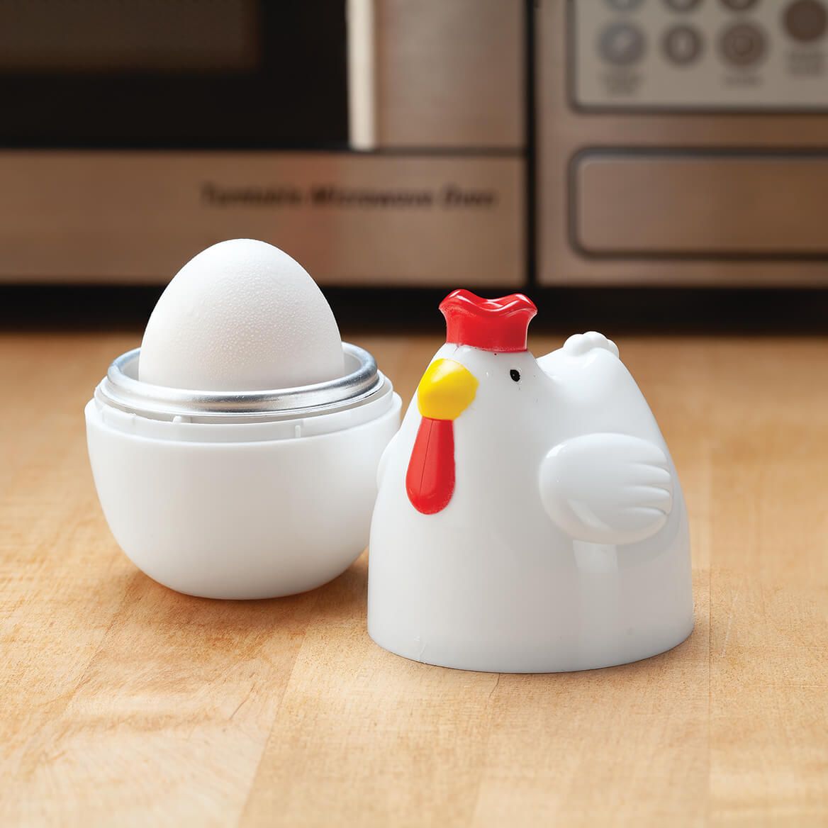 Rooster Individual Microwave Egg Cooker by Chef's Pride™ + '-' + 376410