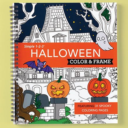 Simple 1-2-3™ Color and Frame Halloween-376423