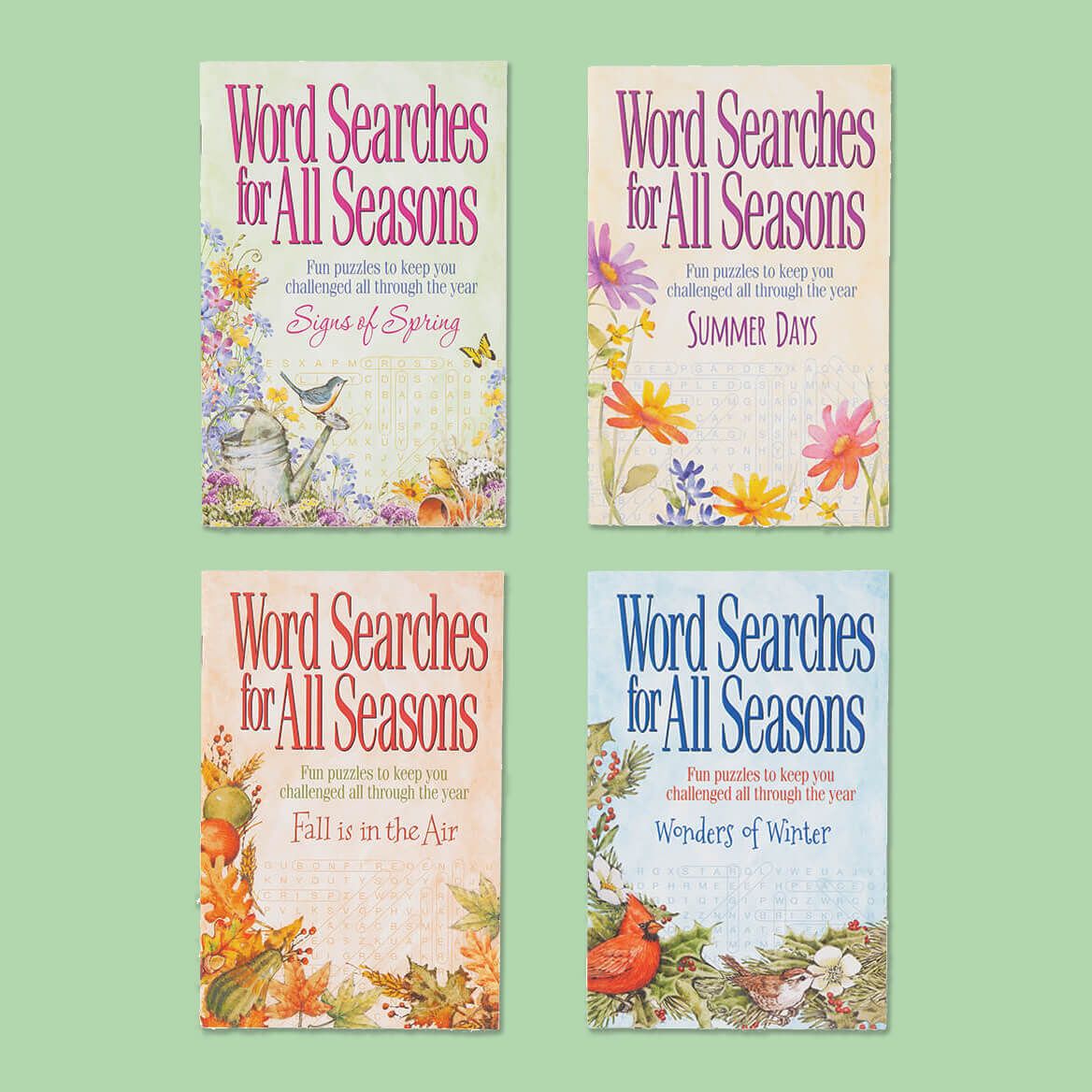 Word Searches for All Seasons, Set of 4 + '-' + 376442