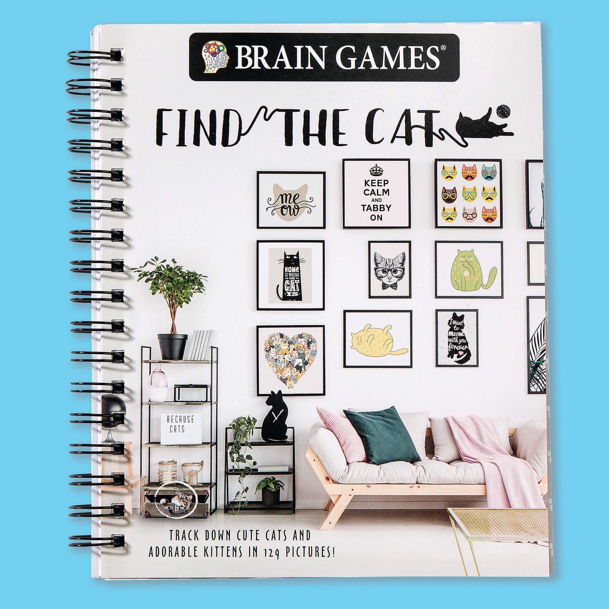 Brain Games® Find the Cat Book + '-' + 376493
