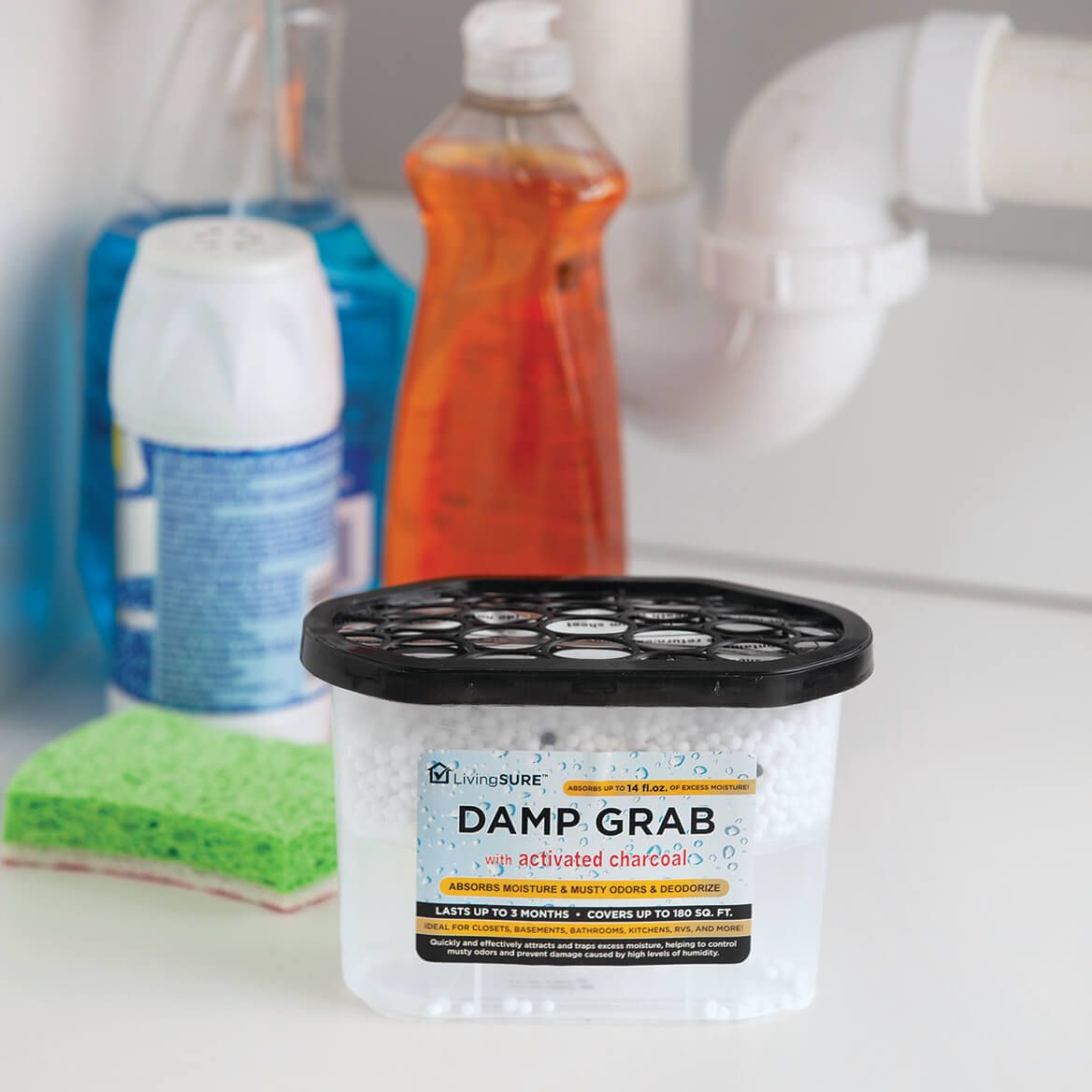 Damp Grab with Charcoal By LivingSURE™ + '-' + 376564