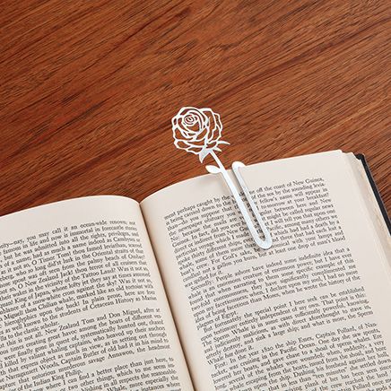 Metal Rose Bookmark-376737