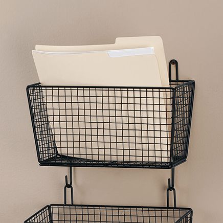 Wire Basket Office Organizer-376738