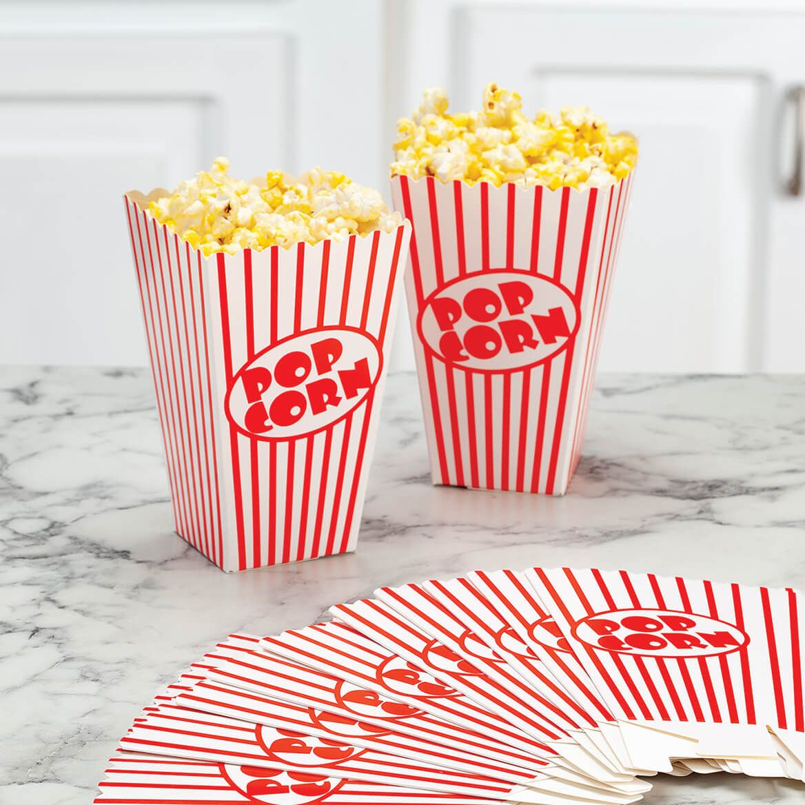 Disposable Popcorn Boxes, Set of 12 + '-' + 376765