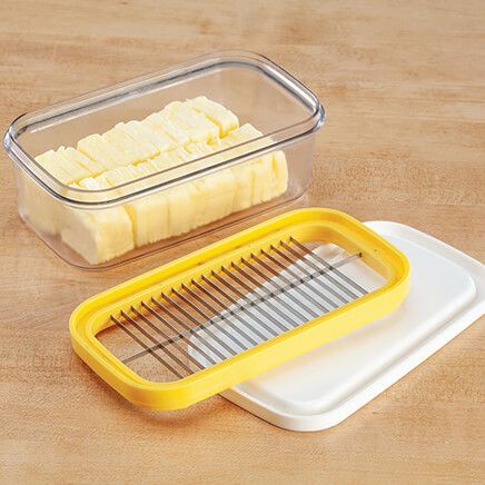 Wide Butter Keeper with Wire Slicer-376768