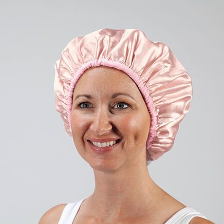 Terry-Lined Shower Cap-376783