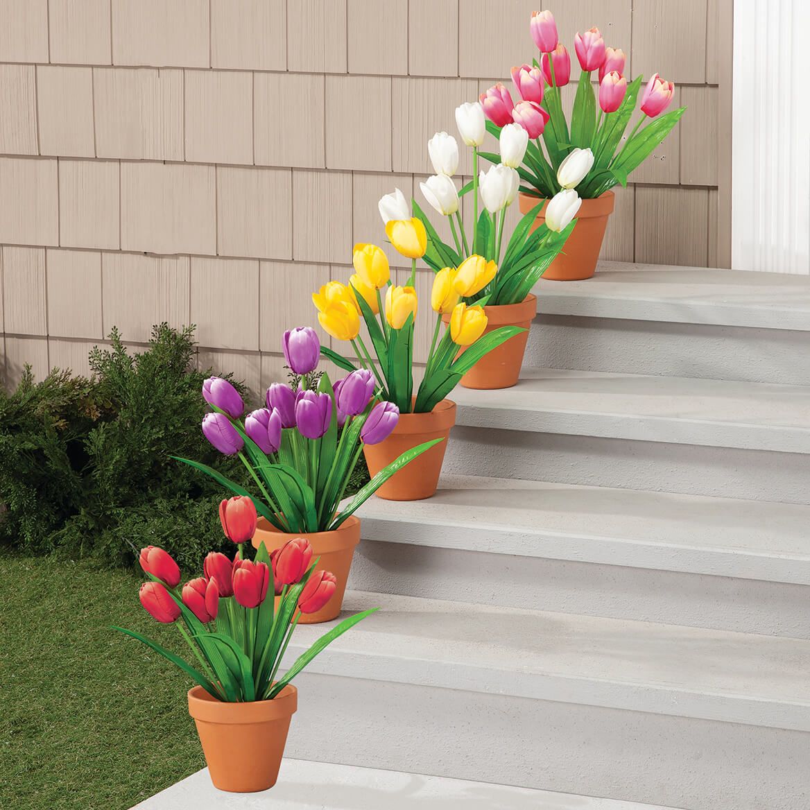 Artificial Tulip Bush by OakRidge™ + '-' + 376805