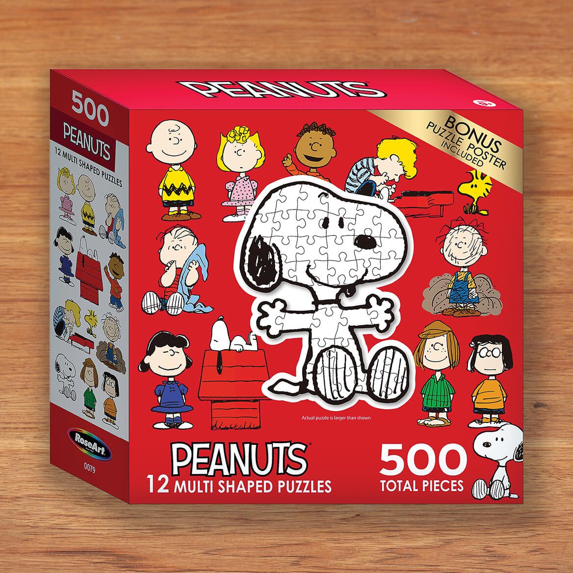 Peanuts® 12 Multi Shaped Puzzles + '-' + 376819