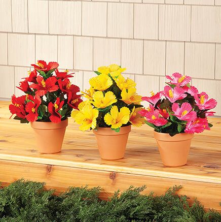 Artificial Hibiscus Bush by OakRidge™-376911