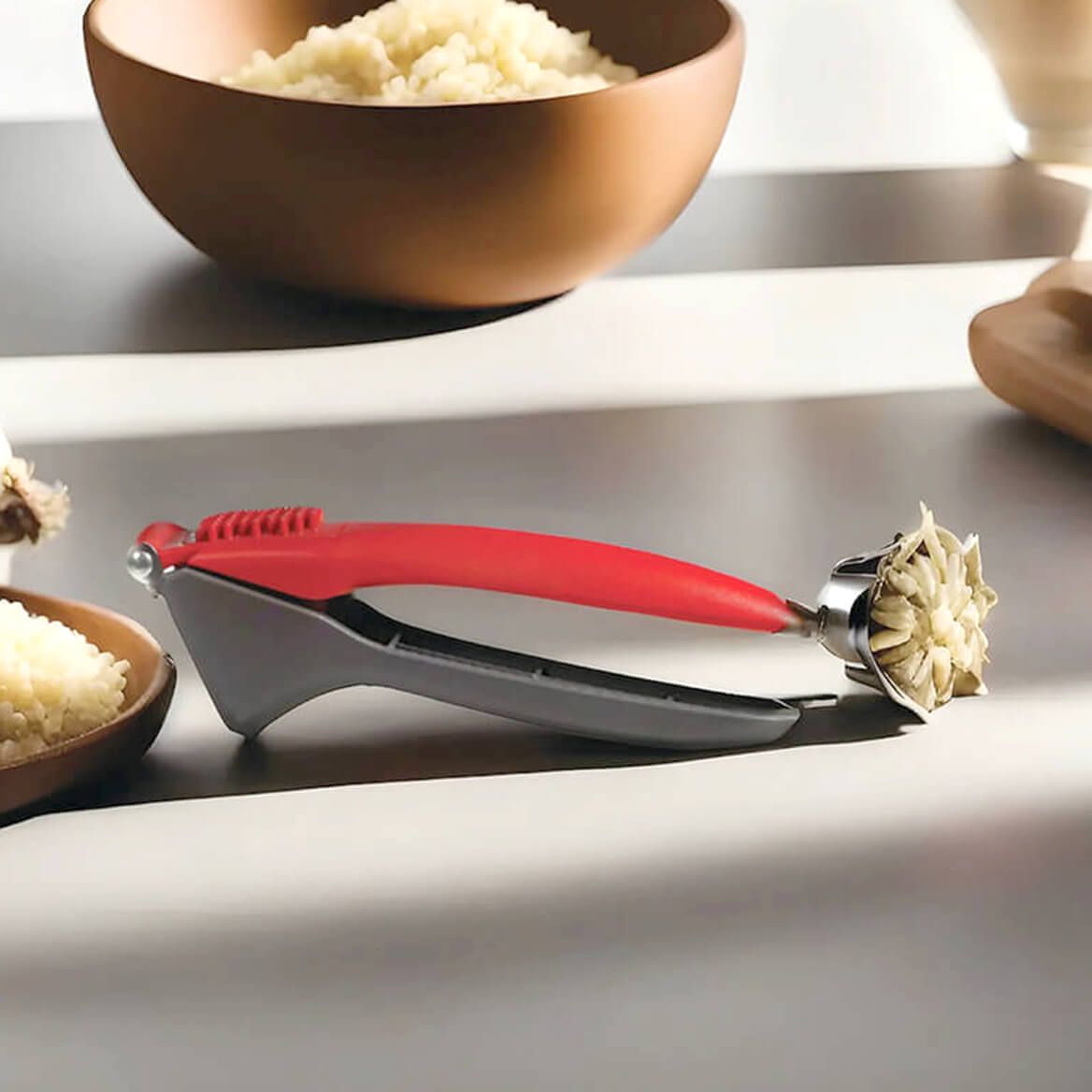 Handy Garlic Press by Chef's Pride™ + '-' + 376974