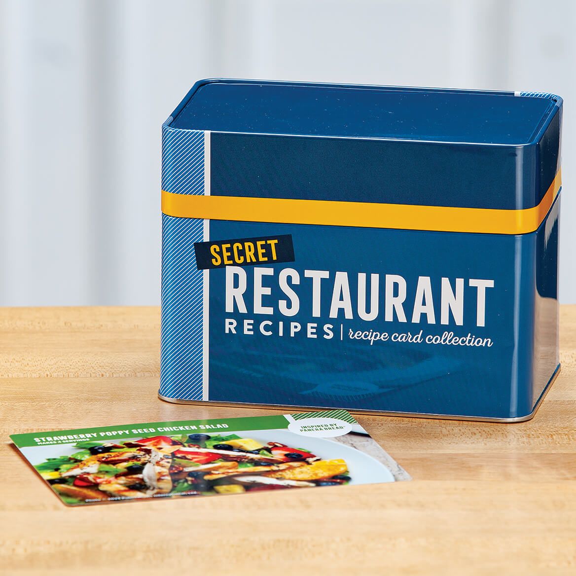 Secret Restaurant Recipe Card Collection Tin + '-' + 376978