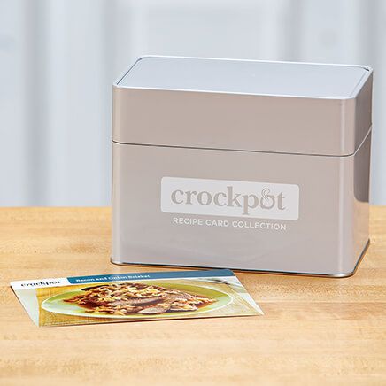 Crockpot Recipe Card Collection Tin-376979