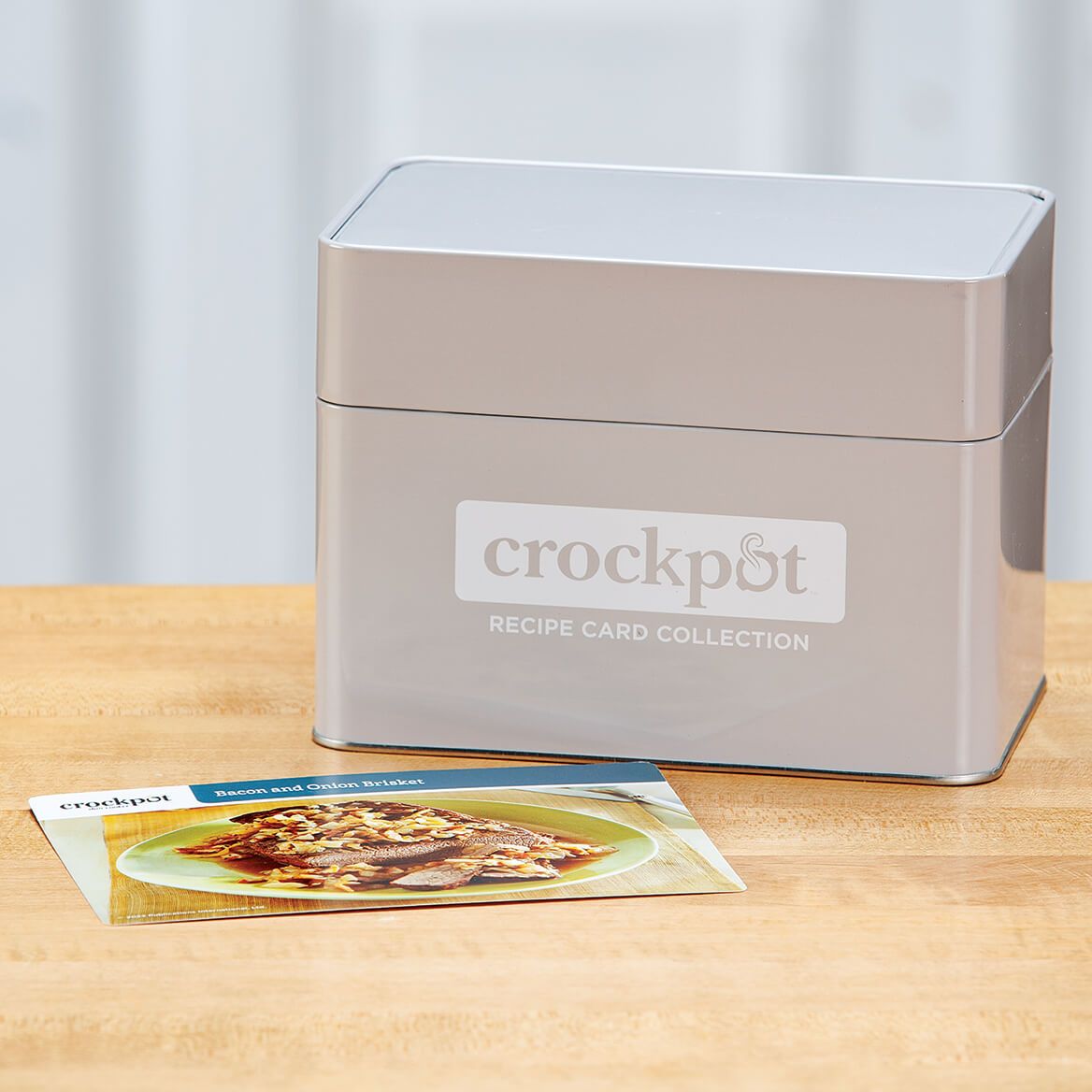 Crockpot Recipe Card Collection Tin + '-' + 376979