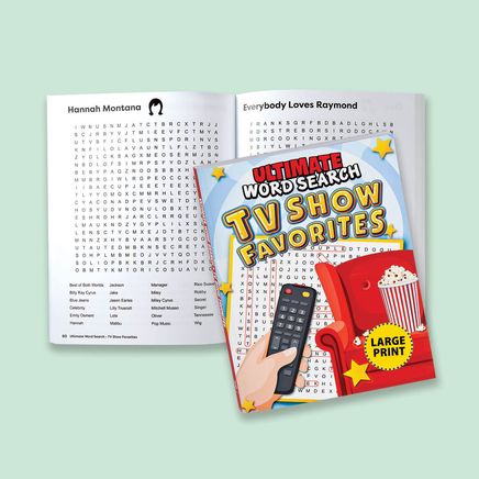 TV Show Favorites Ultimate Large Print Word Search-377014