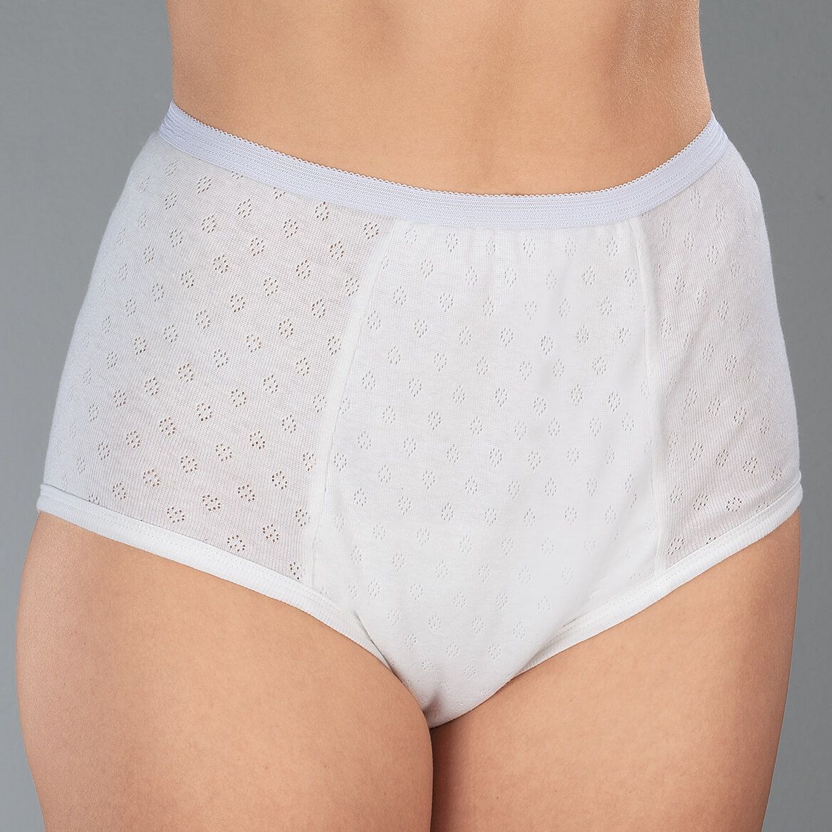 Pointelle Incontinence Brief, 20 oz. + '-' + 377057