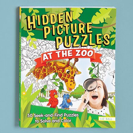 Hidden Pictures At The Zoo Puzzle Book-377066