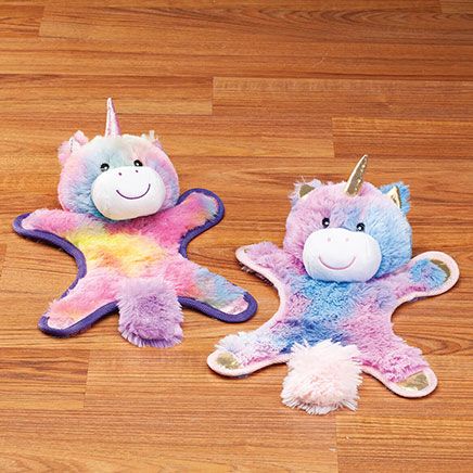 Stuffing-Free Unicorn Dog Toys, Set of 2-377070