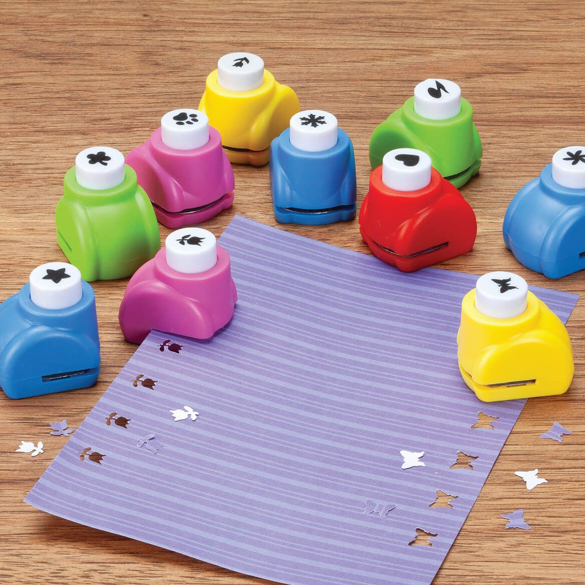 Decorative Hole Punches, Set of 10 + '-' + 377118