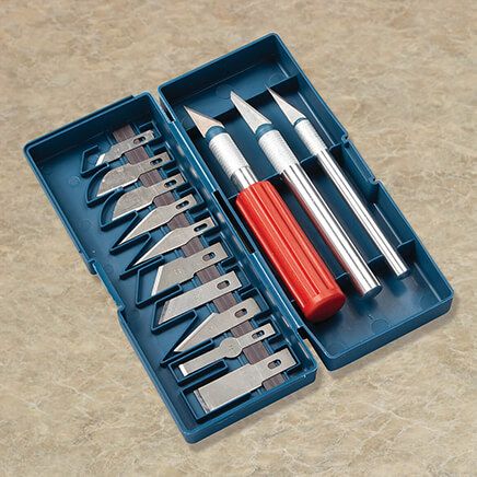 16-Piece Hobby Knife Set with Case-377407