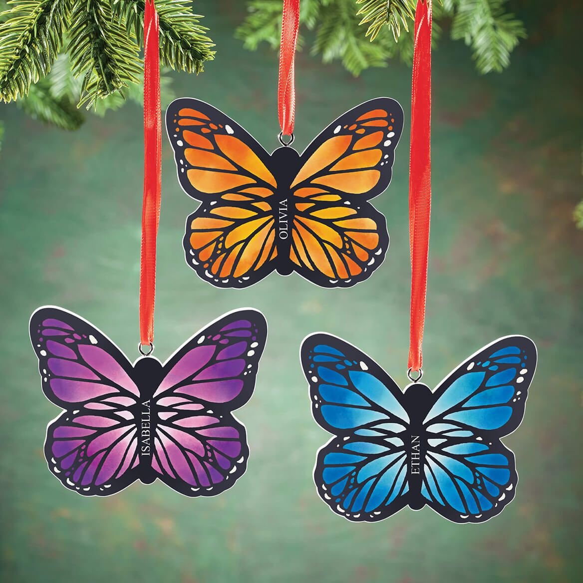 Personalized Monarch Butterfly Ornament + '-' + 377486