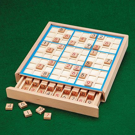 Wooden Sudoku Game-377502