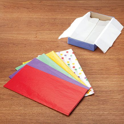 Multi-Colored Tissue Paper, 120 Sheets-377535
