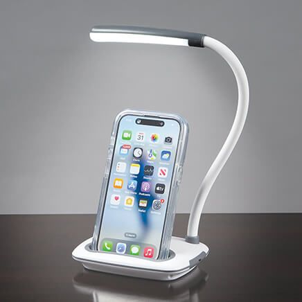 One Touch 20-LED Light with USB and Phone Holder-377538