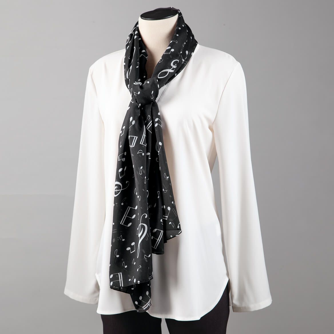 Music Lover's Chiffon Scarf + '-' + 377559