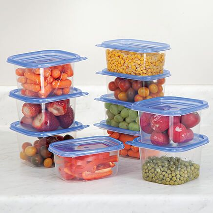 20 Piece Storage Containers and Lids by Chef's Pride-377569