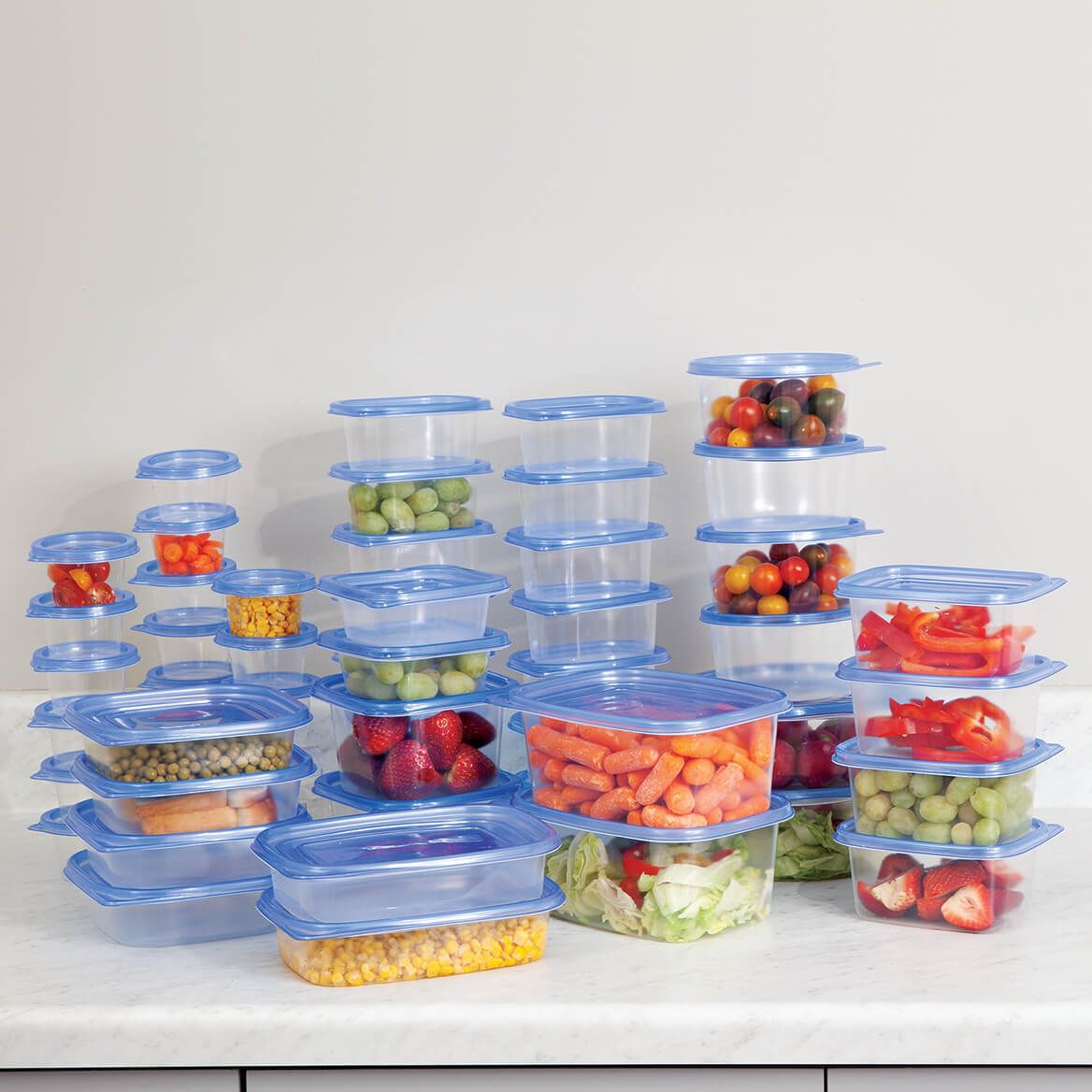 104 Piece Storage Containers and Lids by Chef's Pride + '-' + 377570